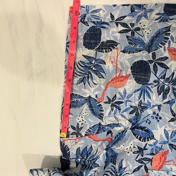 IZOD Saltwater 2XLT Men’s Flamingo Print Shirt|Tropical Button-Down Resort Style - Picture 4 of 6